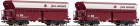 67023 Roco Set of 2 high capacity hopper cars of the Jura Cement Fabriken AG
